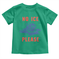 No Ice Please Toddler T Shirt Funny Ice Cube Anti ICE Deportation Human Rights