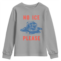 No Ice Please Youth Sweatshirt Funny Ice Cube Anti ICE Deportation Human Rights
