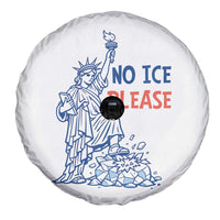 No Ice Please Spare Tire Cover Funny Statue of Liberty Anti ICE Deportation Human Rights