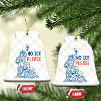 No Ice Please Ceramic Ornament Funny Statue of Liberty Anti ICE Deportation Human Rights