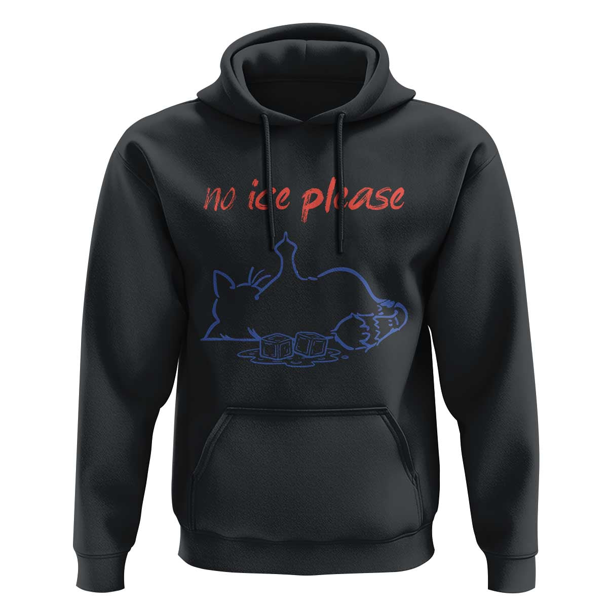 No Ice Please Hoodie Funny Cat Anti ICE Deportation Human Rights