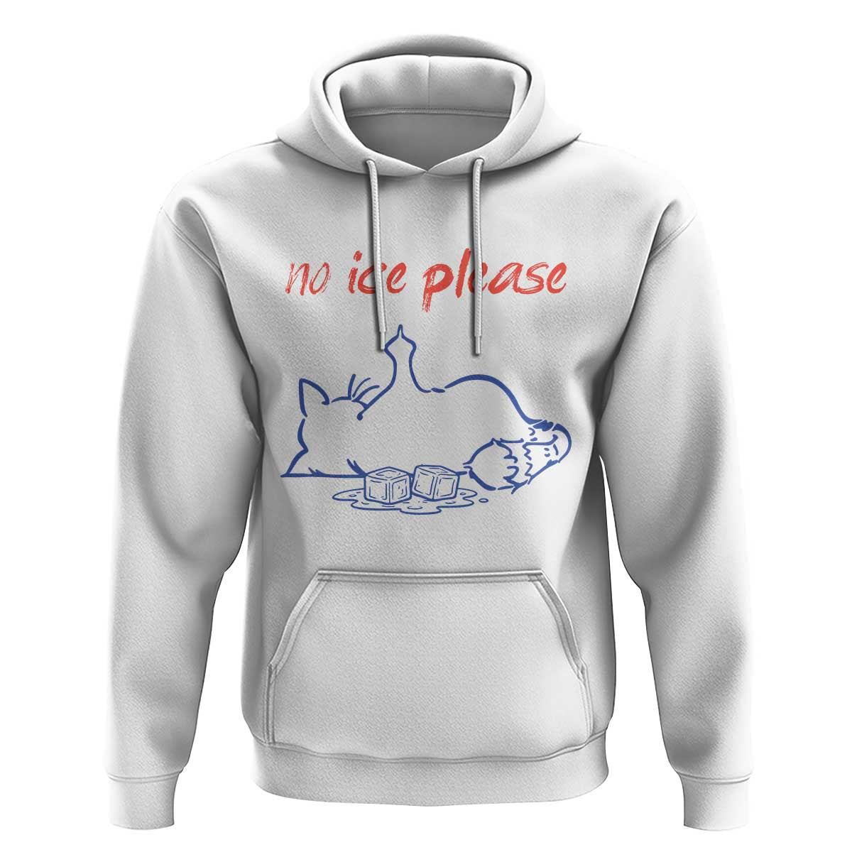 No Ice Please Hoodie Funny Cat Anti ICE Deportation Human Rights