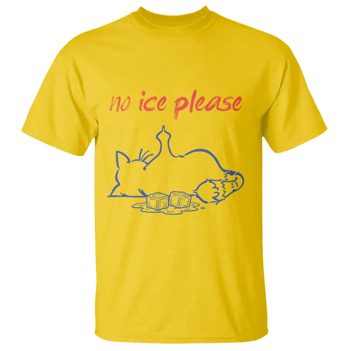 No Ice Please T Shirt Funny Cat Anti ICE Deportation Human Rights