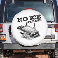 No Ice Please Spare Tire Cover Funny Raccoon Anti ICE Deportation Human Rights