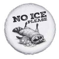 No Ice Please Spare Tire Cover Funny Raccoon Anti ICE Deportation Human Rights