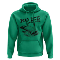 No Ice Please Hoodie Funny Raccoon Anti ICE Deportation Human Rights