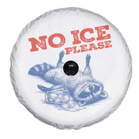 No Ice Please Spare Tire Cover Funny Raccoon Trash Panda Anti ICE Meme