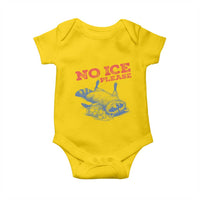 No Ice Please Baby Onesie Funny Raccoon Trash Panda Anti ICE Meme