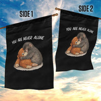 Punch Monkey Garden Flag You Are Never Alone Brave