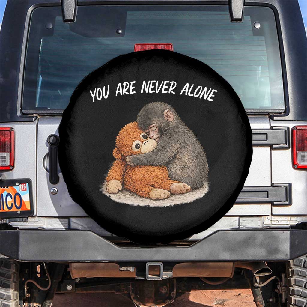 Punch Monkey Spare Tire Cover You Are Never Alone Brave