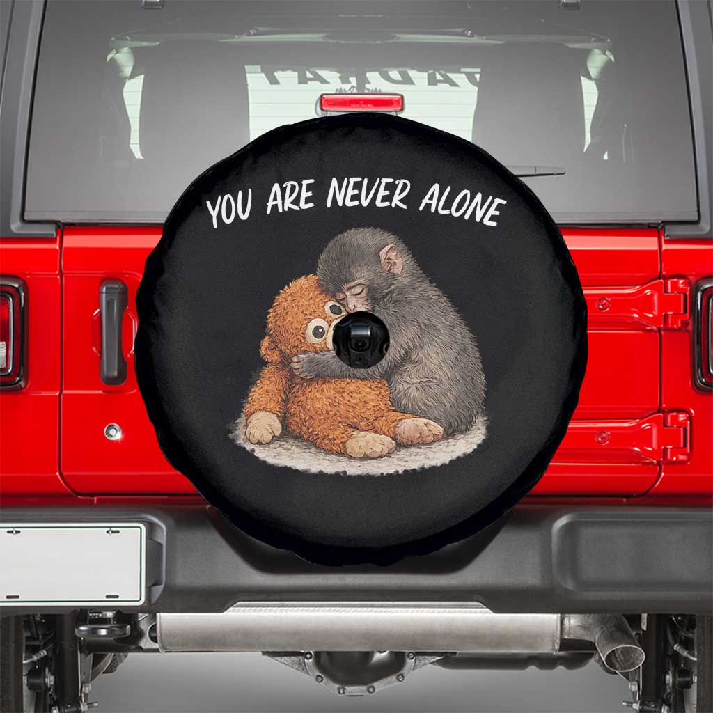 Punch Monkey Spare Tire Cover You Are Never Alone Brave