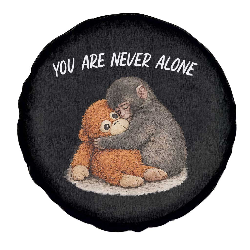 Punch Monkey Spare Tire Cover You Are Never Alone Brave