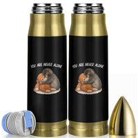 Punch Monkey Bullet Tumbler You Are Never Alone Brave