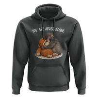 Punch Monkey Hoodie You Are Never Alone Brave