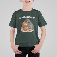Punch Monkey T Shirt For Kid You Are Never Alone Brave