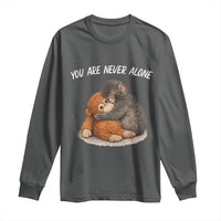 Punch Monkey Long Sleeve Shirt You Are Never Alone Brave
