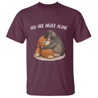 Punch Monkey T Shirt You Are Never Alone Brave
