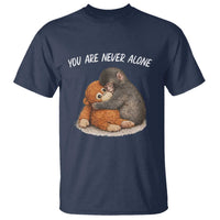 Punch Monkey T Shirt You Are Never Alone Brave