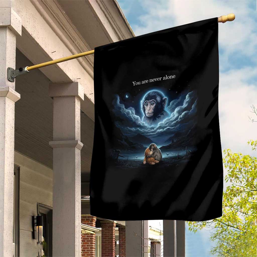 Baby Monkey Punch Garden Flag You Are Never Alone Brave