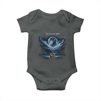Baby Monkey Punch Baby Onesie You Are Never Alone Brave