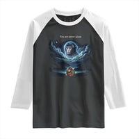 Baby Monkey Punch Raglan Shirt You Are Never Alone Brave