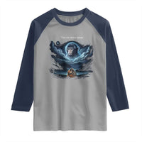 Baby Monkey Punch Raglan Shirt You Are Never Alone Brave