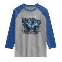 Baby Monkey Punch Raglan Shirt You Are Never Alone Brave