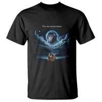 Baby Monkey Punch T Shirt You Are Never Alone Brave