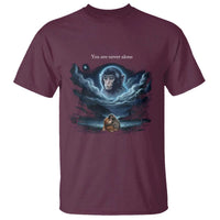 Baby Monkey Punch T Shirt You Are Never Alone Brave