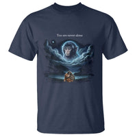 Baby Monkey Punch T Shirt You Are Never Alone Brave