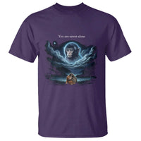 Baby Monkey Punch T Shirt You Are Never Alone Brave