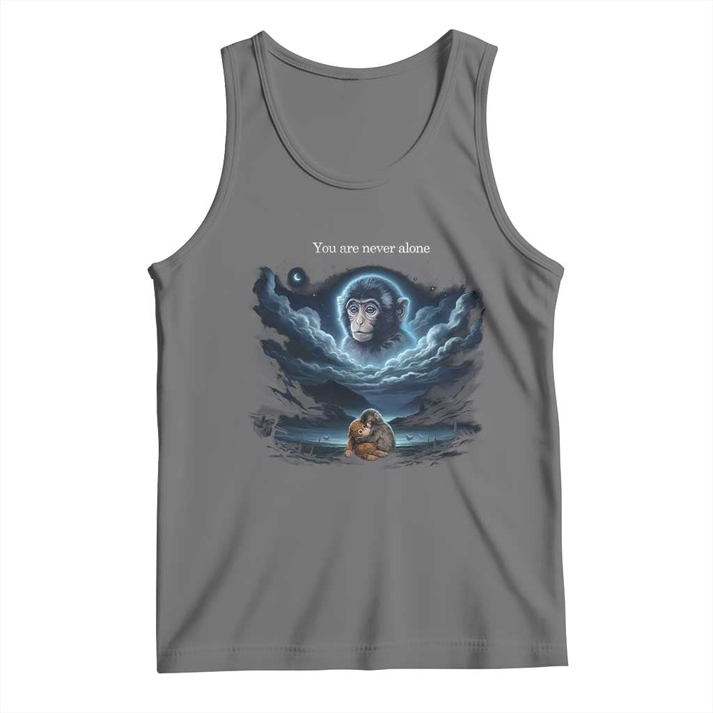 Baby Monkey Punch Tank Top You Are Never Alone Brave