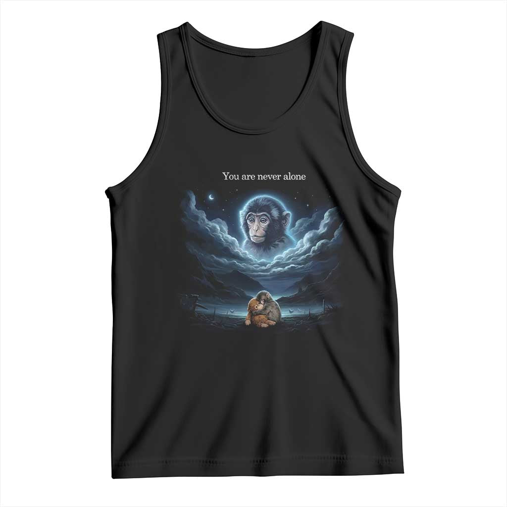 Baby Monkey Punch Tank Top You Are Never Alone Brave