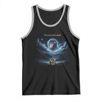 Baby Monkey Punch Tank Top You Are Never Alone Brave