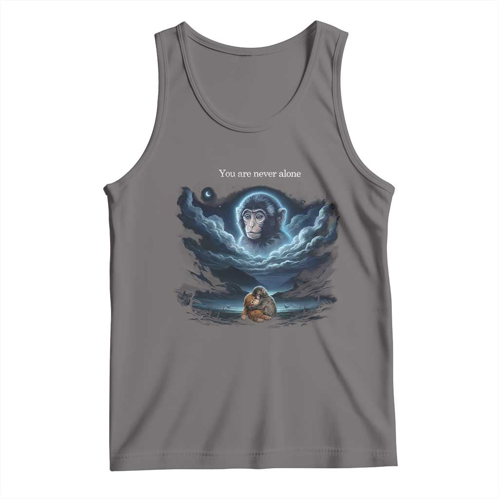 Baby Monkey Punch Tank Top You Are Never Alone Brave