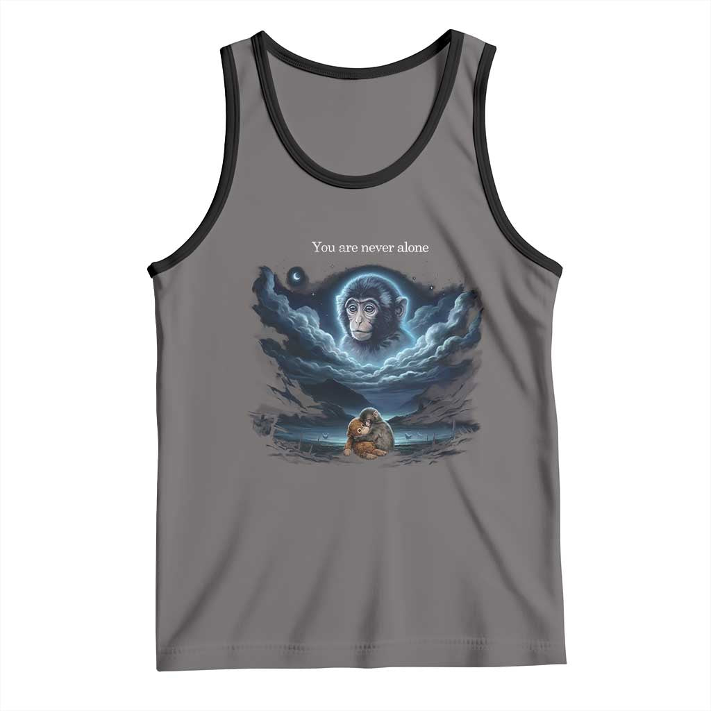 Baby Monkey Punch Tank Top You Are Never Alone Brave