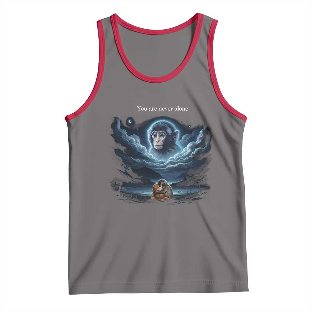 Baby Monkey Punch Tank Top You Are Never Alone Brave