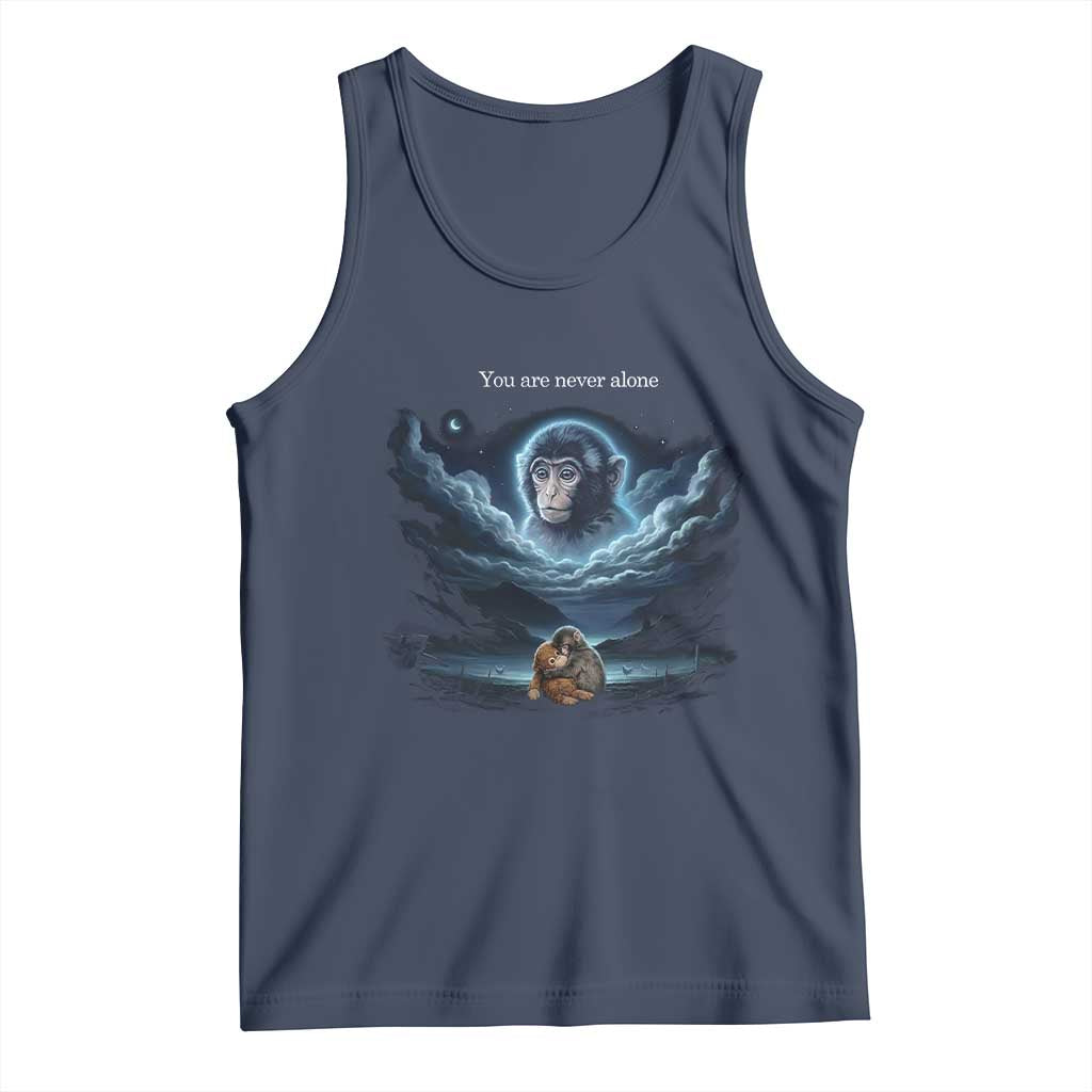 Baby Monkey Punch Tank Top You Are Never Alone Brave