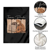 Team Punch Garden Flag Baby Monkey And Plush Toy Viral
