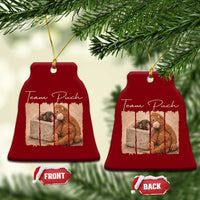 Team Punch Ceramic Ornament Baby Monkey And Plush Toy Viral