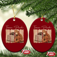Team Punch Ceramic Ornament Baby Monkey And Plush Toy Viral