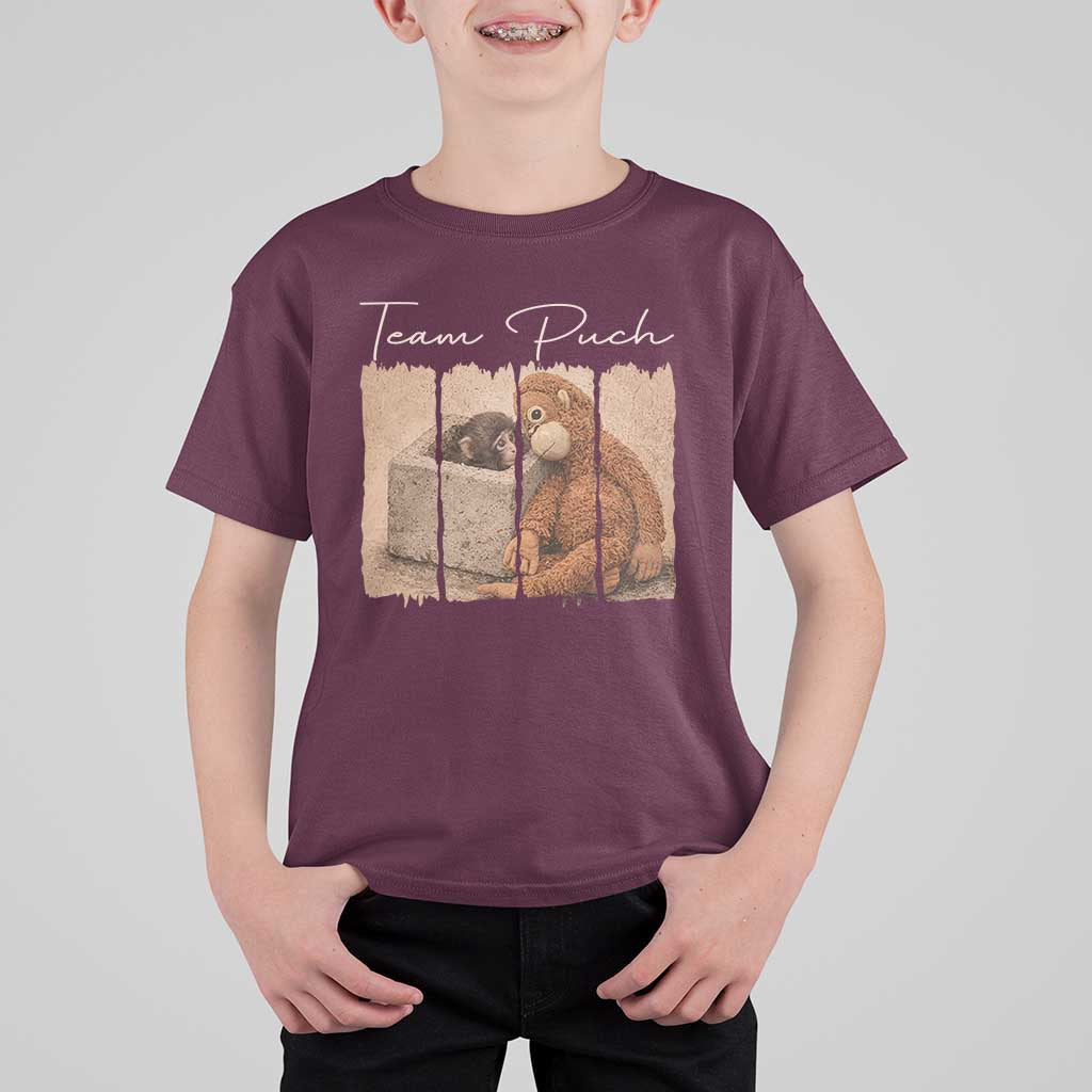 Team Punch T Shirt For Kid Baby Monkey And Plush Toy Viral