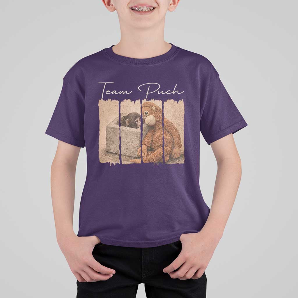 Team Punch T Shirt For Kid Baby Monkey And Plush Toy Viral