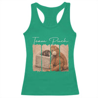 Team Punch Racerback Tank Top Baby Monkey And Plush Toy Viral