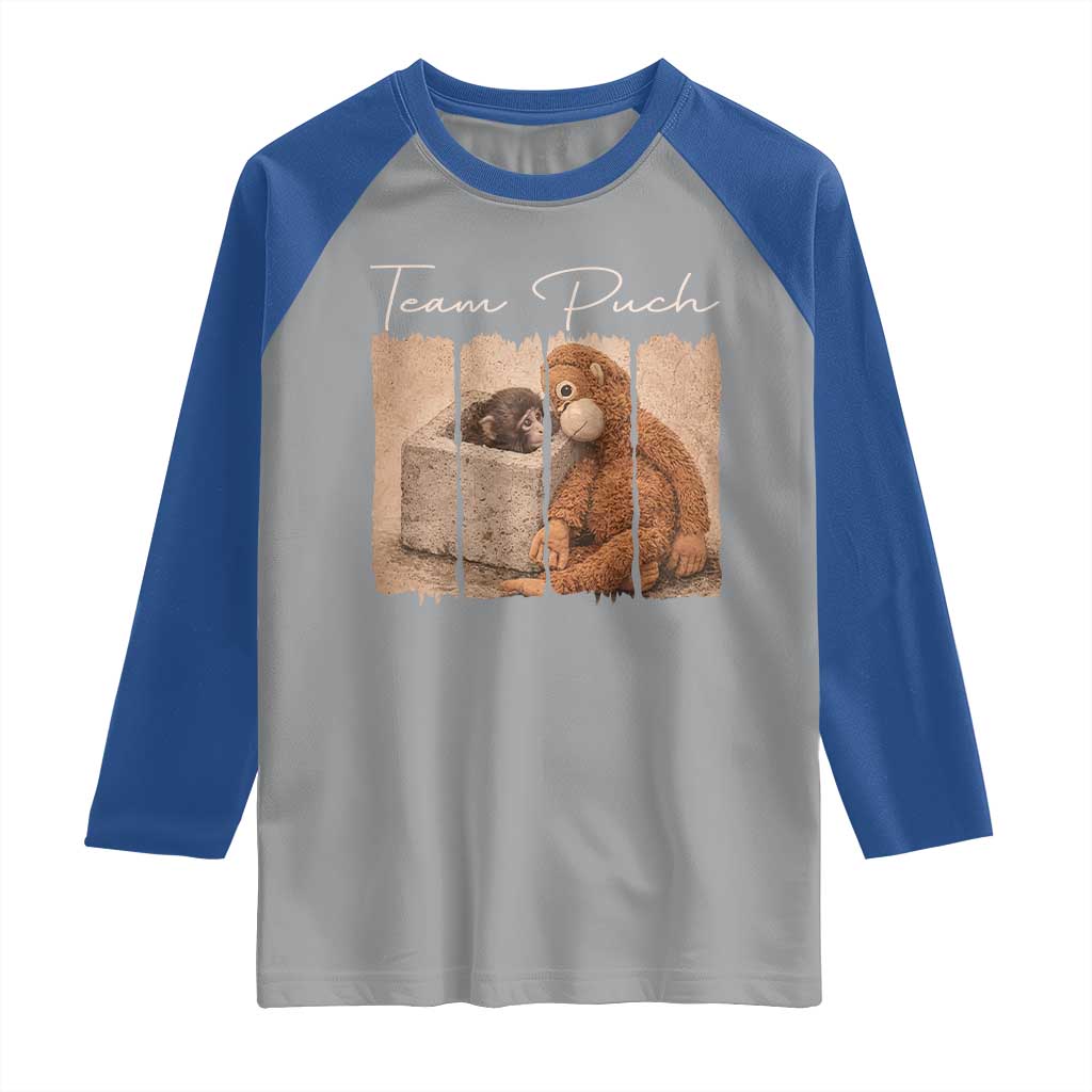 Team Punch Raglan Shirt Baby Monkey And Plush Toy Viral