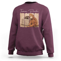 Team Punch Sweatshirt Baby Monkey And Plush Toy Viral