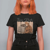 Team Punch T Shirt For Women Baby Monkey And Plush Toy Viral