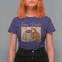 Team Punch T Shirt For Women Baby Monkey And Plush Toy Viral