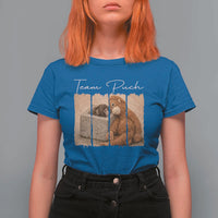 Team Punch T Shirt For Women Baby Monkey And Plush Toy Viral