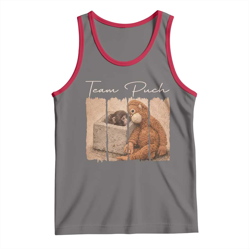 Team Punch Tank Top Baby Monkey And Plush Toy Viral